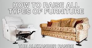 Alexander Furniture Raisers Full Range Training Video For Occupational Therapists and Technicians