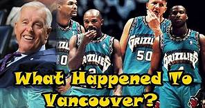 How The Vancouver Grizzlies REALLY Lost Their NBA Team