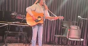 Peyton McNamara singing at the Redbird. #love #origionalsong #singing