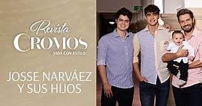Josse Narváez y sus hijos son los protagonistas de la nueva edición de Cromos | Cromos