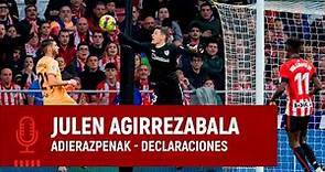 🎙️ Julen Agirrezabala | post Atlético de Madrid 1-0 Athletic Club | J22 LaLiga