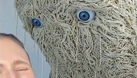 Spaghetti Monster! The loveliest sculptures by Théo Mercier #sculpture #installationart #artreview