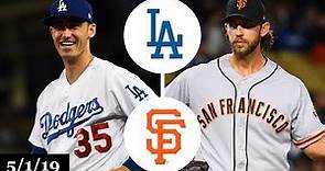 Los Angeles Dodgers vs San Francisco Giants Highlights | May 1, 2019