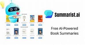 Get Free AI-Powered Book Summaries with Summarist.ai | Summarist.ai Demo