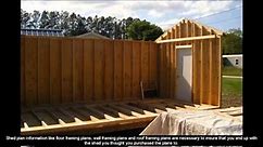 8 x 12 shed plans
