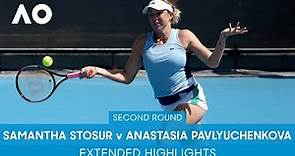 Samantha Stosur v Anastasia Pavlyuchenkova Extended Highlights (2R) | Australian Open 2022