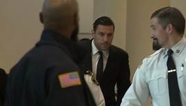 Bruins player Milan Lucic arrives for 1st hearing after arrest