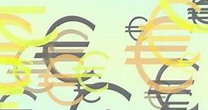 Euro money cash symbol - HD animated background #26