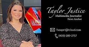 Taylor Justice - LUTV News Multimedia Journalist/News Anchor - Resume Reel - Spring 2023
