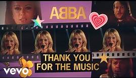 ABBA - Thank You For The Music (Official Lyric Video)