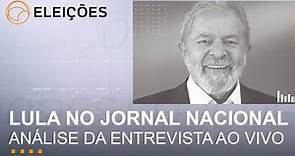 Lula no Jornal Nacional: comentários e análises ao vivo com colunistas do UOL | UOL Eleições