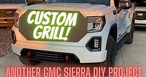 Custom Mesh Grill GMC Sierra AT4 / SLT - Another Do It Yourself Project