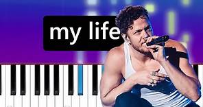Imagine Dragons - My Life (Piano Tutorial)