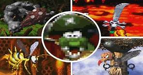 Donkey Kong Country 2: Diddy's Kong Quest - All Bosses