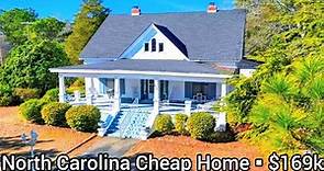 North Carolina Cheap Houses For Sale | $169k | Cheap Homes For Sale | North Carolina Real Estate