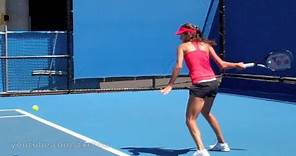 Ana Ivanovic - Slow Motion Forehands in Slow Motion HD (Practicing at the Australian Open 2012)
