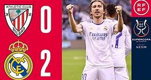 RESUMEN | Athletic Club 0-2 Real Madrid CF | Supercopa de España 2022 | Final