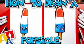 How To Draw A Rocket Popsicle