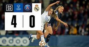 Paris Saint-Germain vs. Real Madrid (4-0) | Resumen y goles | UEFA Women's Champions League 2021-22