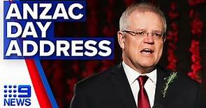 Prime Minister's Anzac Day address | Nine News Australia