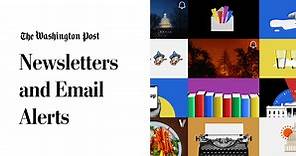 Newsletters & Email Alerts | The Washington Post