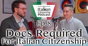Documents Required for Italian Citizenship by Descent (Jure Sanguinis / Jus Soli & 1948 Case)