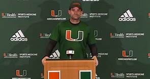 Manny Diaz Press Conference | Start of Spring Ball