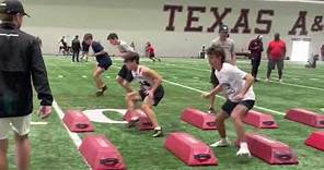 Texas A&M Football Camp Highlights