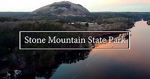 Stone Mountain State Park Georgia 4K UHD Drone Travel Footage: Nature's Beauty Unveiled