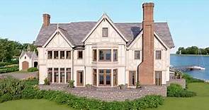 Wadia Associates: Architecture and Design - English Country Manor On Long Island Sound in Darien, CT