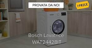 Video Recensione Lavatrice Bosch WAT24428IT
