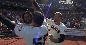 Angel Pagan delivers a walk-off inside-the-park homer