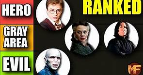 Ranking Every Harry Potter Character From Good to Evil (107 Characters)
