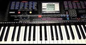Yamaha PSR-220 Portatone 61 key electronic keyboard for sale on Ebay