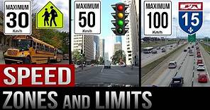 Speed - Zones and Speed Limits