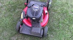 Newer Briggs & Stratton Lawn Mower Not Starting Easy carb Repair $14 Part video 2. It Runs!