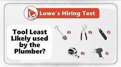 Lowe's Cognitive Assessment Test Explained!