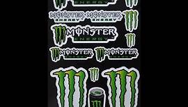 Monster Energydrink Aufkleber / Sticker