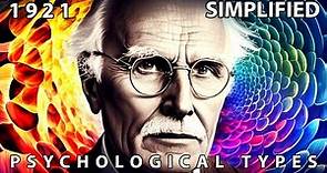 Jung's Personality Theory - Psychological Types, Carl Jung (Summary)