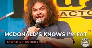 McDonald’s Knows I’m Fat - Comedian Dustin Ybarra - Chocolate Sundaes Standup Comedy