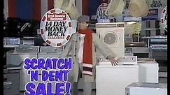 Brisbane TV 1984 - Errol Stewarts Warehouses "Scratch n Dent Sale" (Queensland, Australia)
