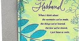 Hallmark Romantic Father's Day Card for Husband (Sweet and Good Man) (529FFW9512)