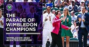 Legendary Wimbledon Champions Return to Centre Court | Wimbledon 2022