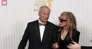 Bill Murray and Jeannie Berlin arrive to the 2023 SAG Awards