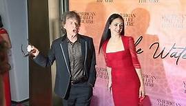 Mick Jagger and Melanie Hamrick at the Metropolitan Opra
