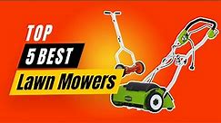 ✅ Top 5 Best Lawn Mowers | 2021 | For | Small | Yards | Reviews & Buying Guide | lawnmowers