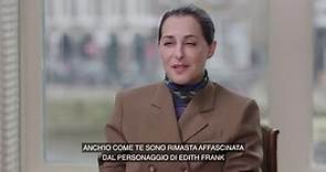 Amira Casar: "La mia Edith Frank donna progressista e moderna"