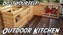 How to Build an Outdoor Kitchen | DIY Outdoor Kitchen