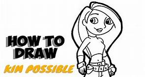 How to Draw Kim Possible Step by Step