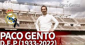 Fallece PACO GENTO, leyenda del Real Madrid | Diario As